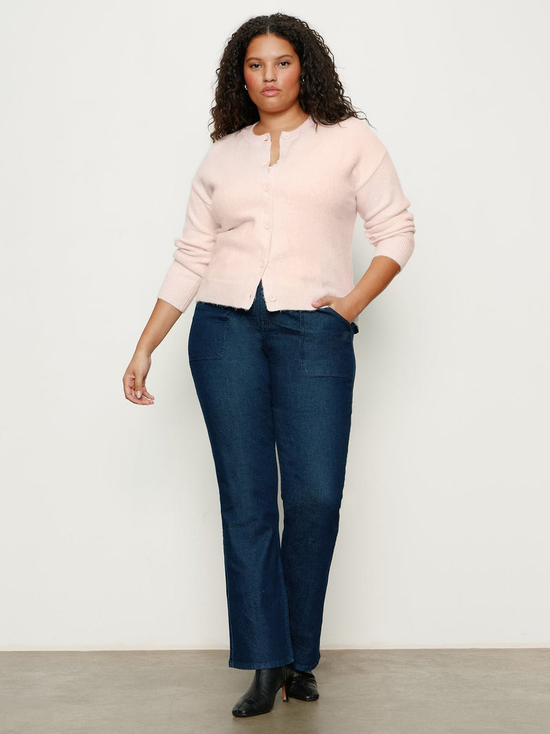 Must-Have Cardi Pink Milk Extended Sizing alt 6