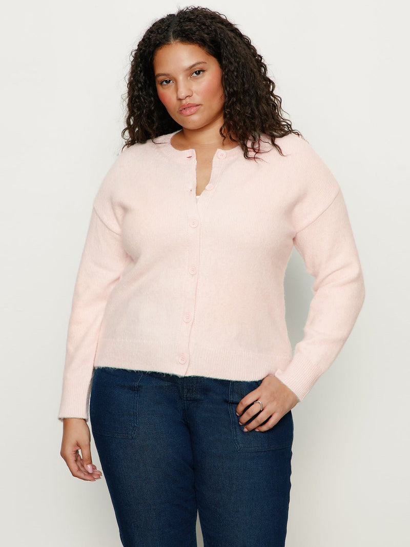 Must-Have Cardi Pink Milk Extended Sizing alt 1