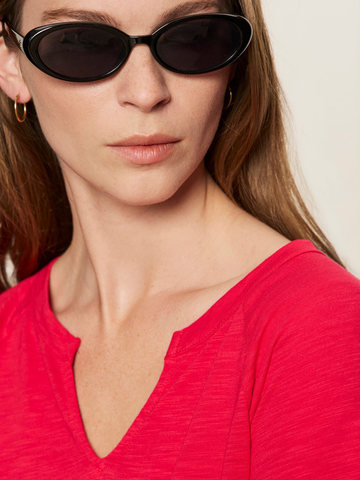 Notch Neck Tee Radiant - Sanctuary Clothing