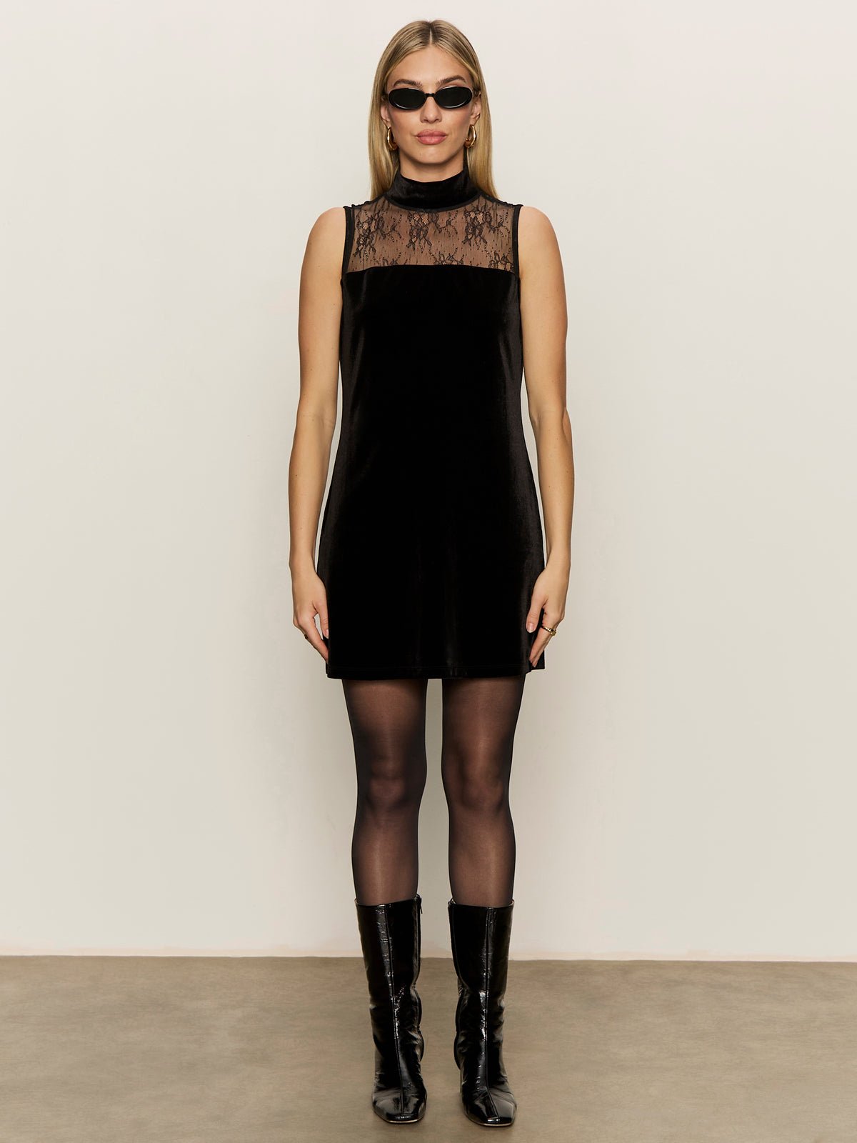 Women's Party Shift Dress Black, Size Large | Sanctuary Women's Party Shift Dress Black, Size Large | Sanctuary
