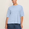 Perfect Sweater Tee Blue Powder Extended Sizing - Sanctuary Clothing