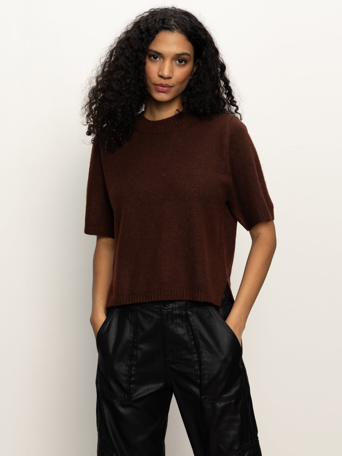Perfect Sweater Tee Chicory - Sanctuary Clothing
