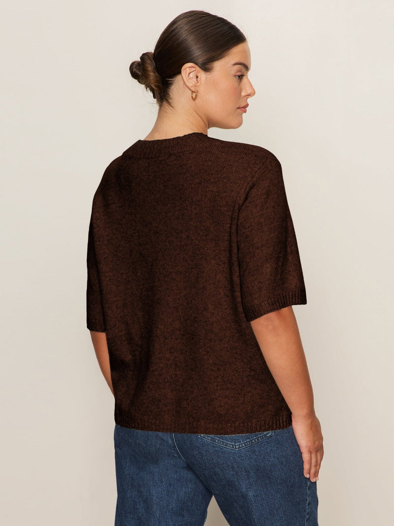 Perfect Sweater Tee Chicory Extended Sizing alt 2