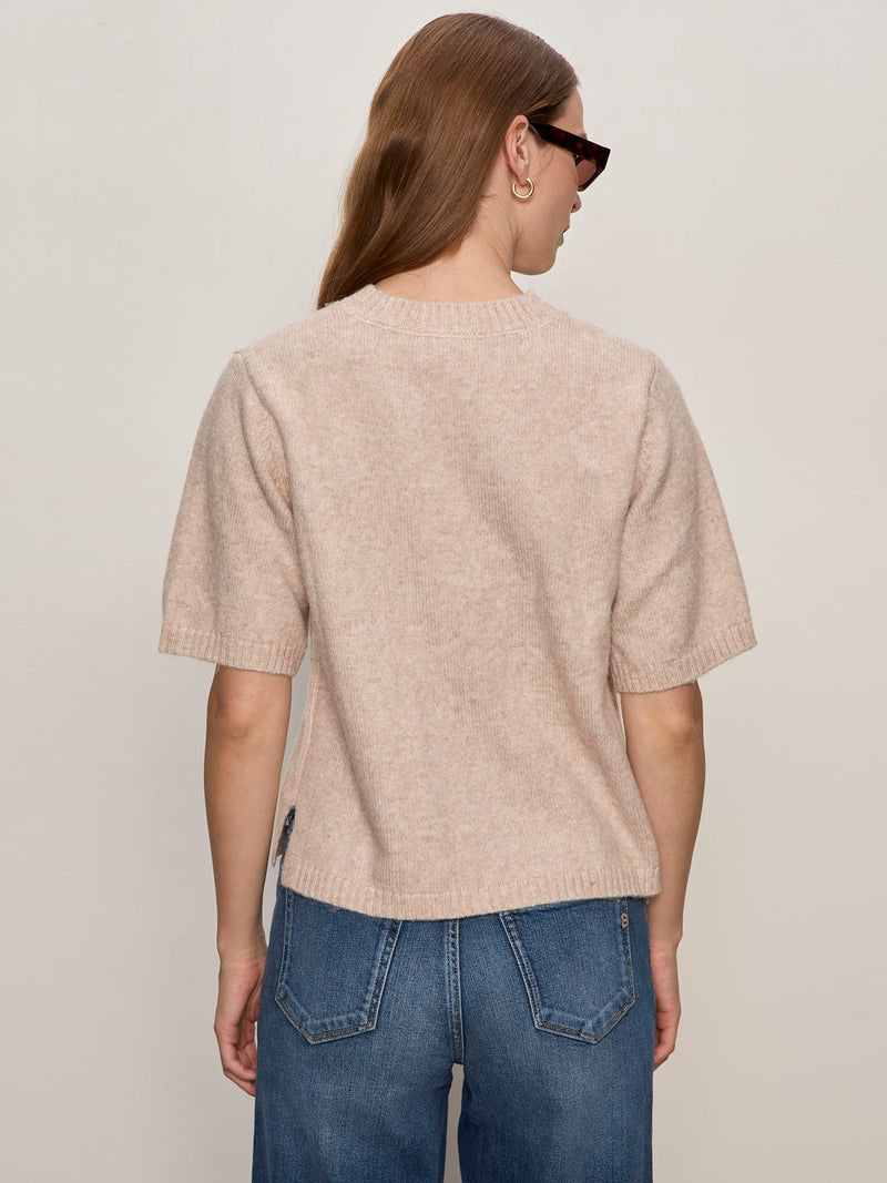 Perfect Sweater Tee Fawn alt 1