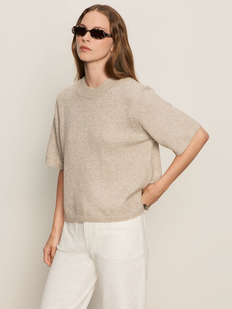 Perfect Sweater Tee Heather Pearl alt 2