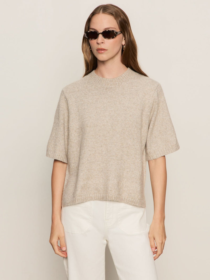 Perfect Sweater Tee Heather Pearl alt 1