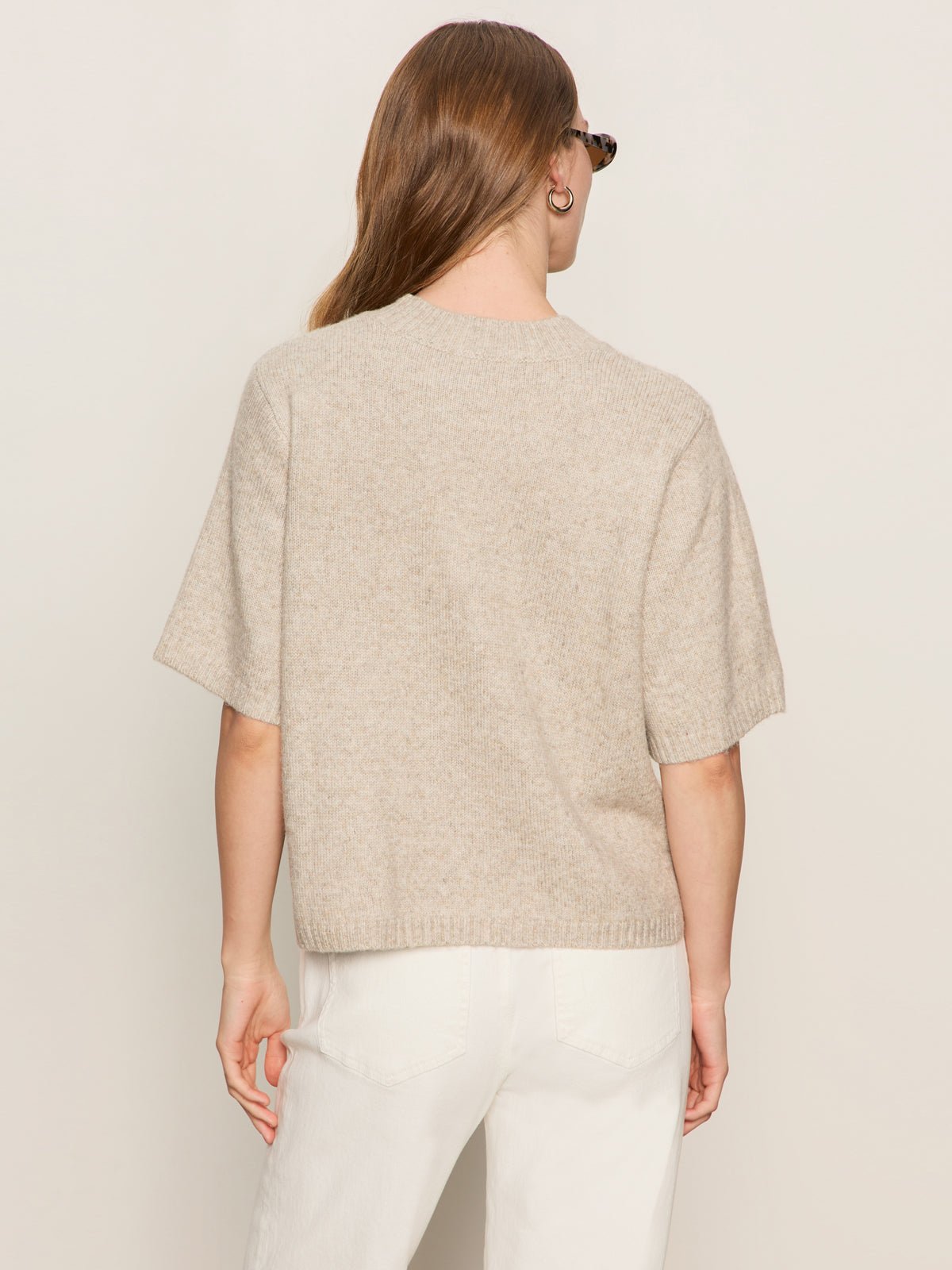 Perfect Sweater Tee Heather Pearl - Sanctuary Clothing