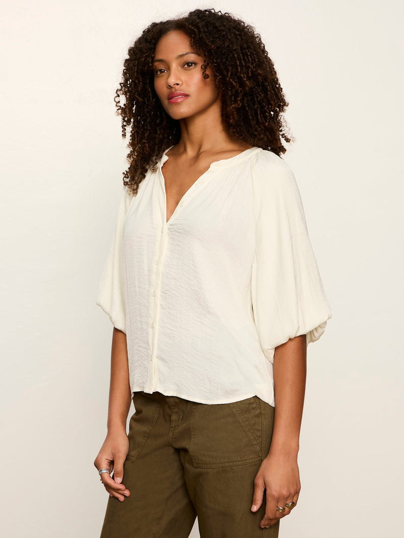 Plenty Of Love Bubble Blouse Collagen alt 2