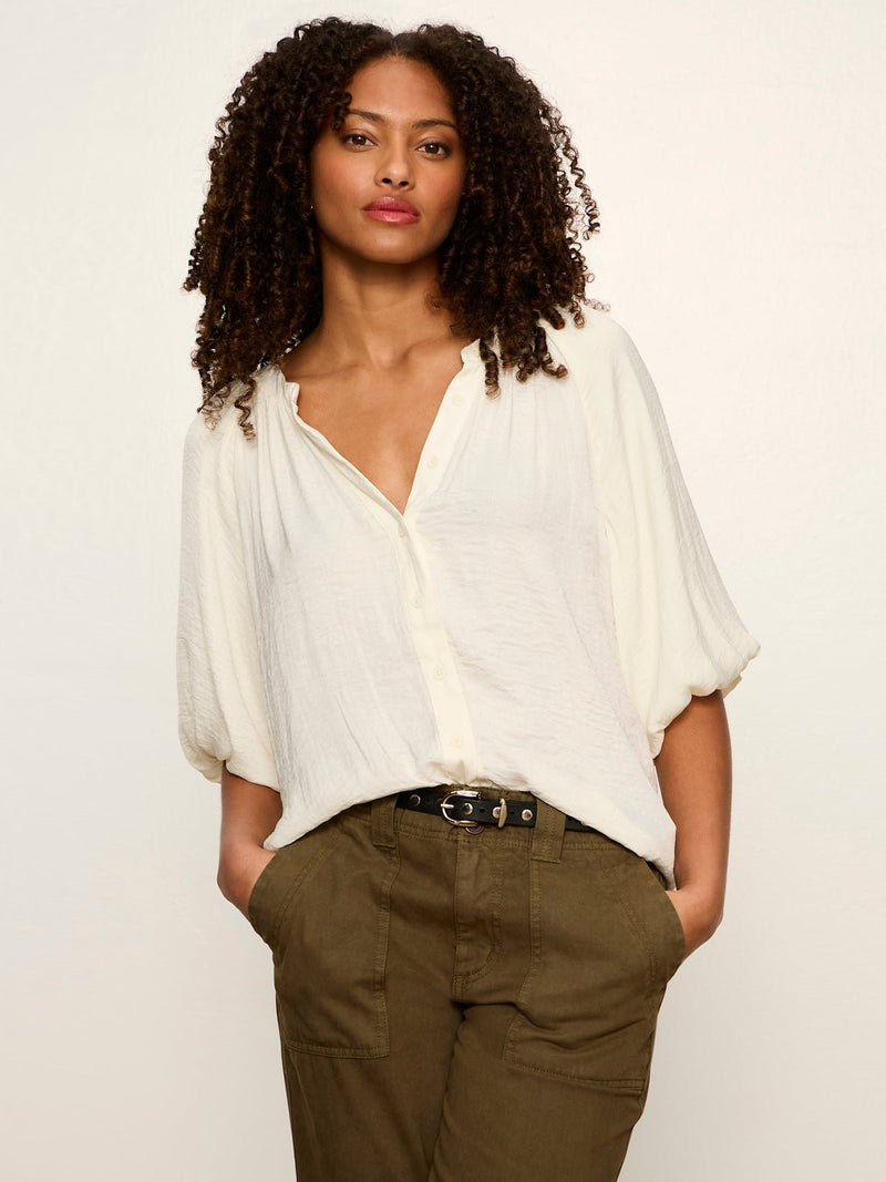 Plenty Of Love Bubble Blouse Collagen