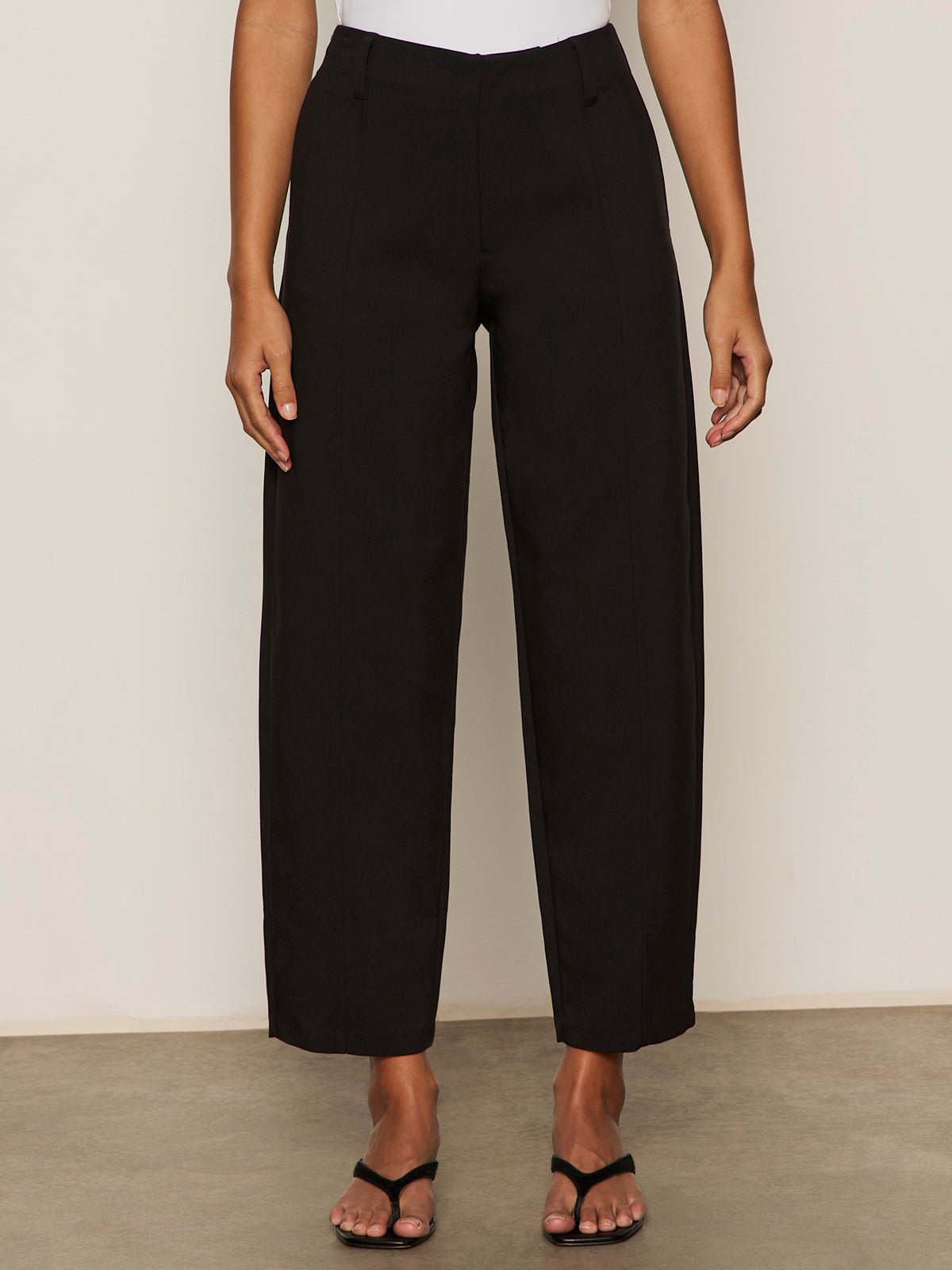Polished Barrel Pant Black - Sanctuary Clothing