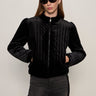 Quilted Velvet Jacket Black - Sanctuary Clothing
