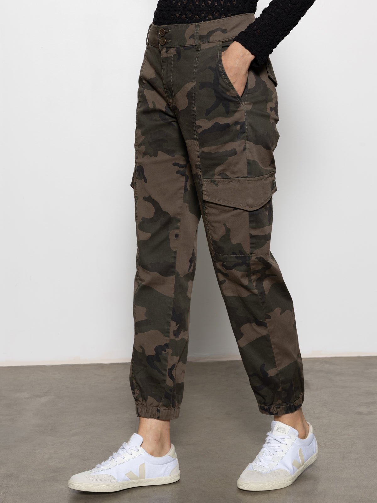 Rebel Standard Rise Pant Hiker Camo - Sanctuary Clothing