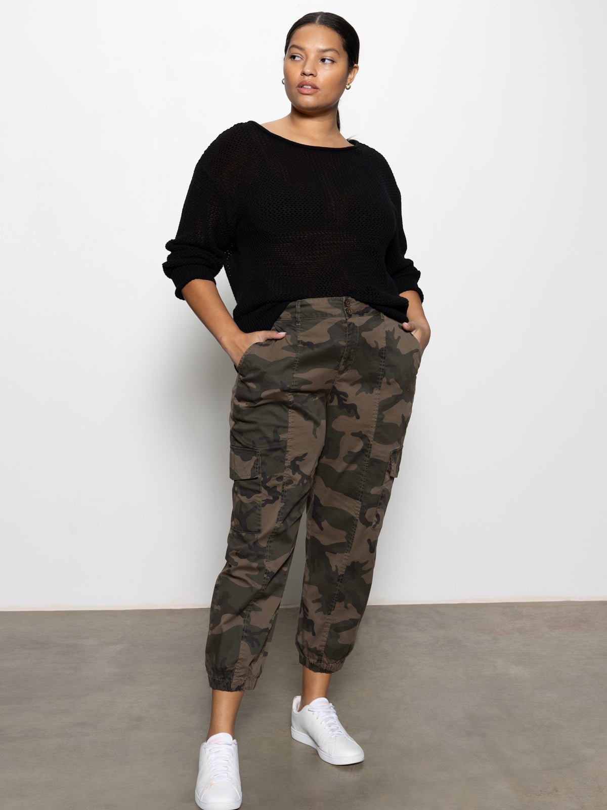 Rebel Standard Rise Pant Hiker Camo Extended Sizing - Sanctuary Clothing