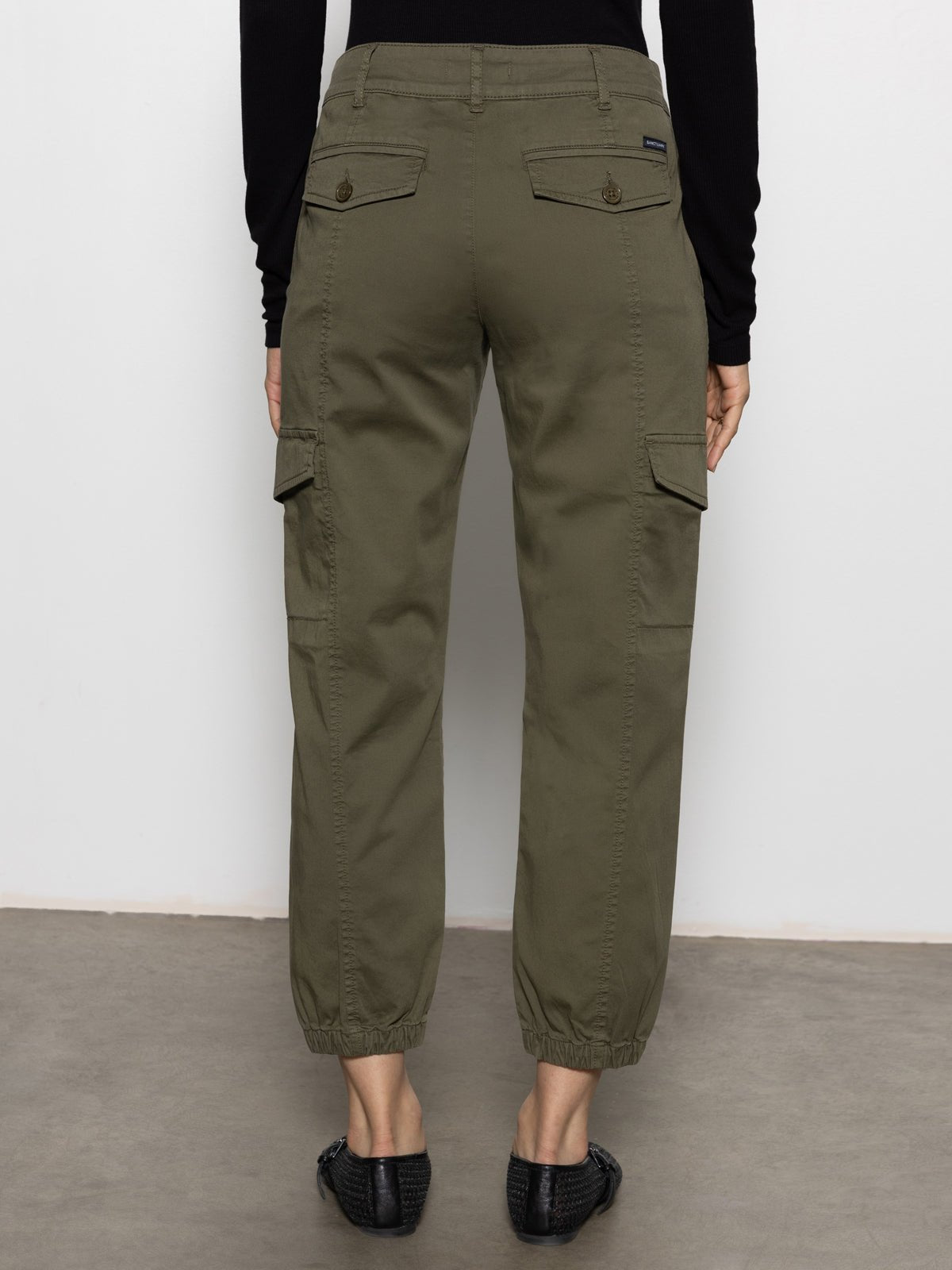 Rebel Standard Rise Pant Hiker Green - Sanctuary Clothing