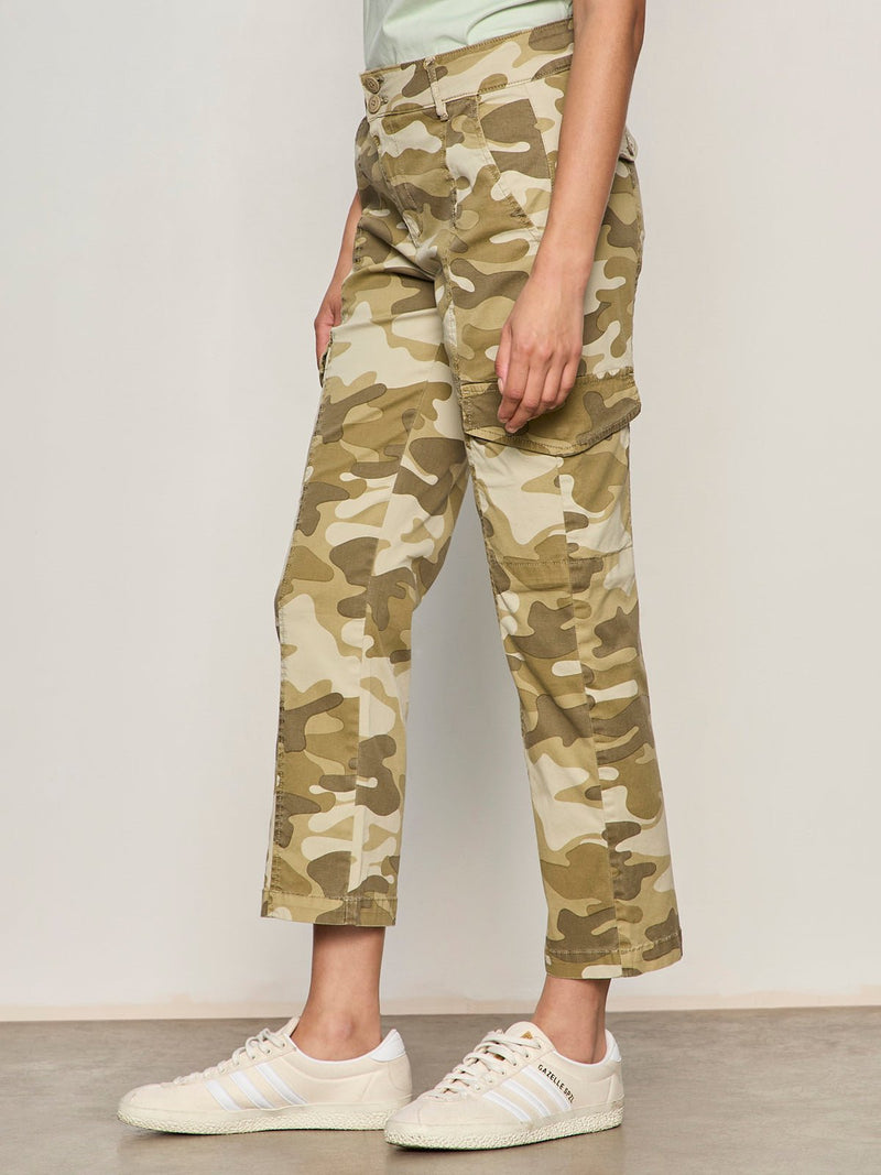 Rebel Straight Crop Pant Canyon Camo alt 1