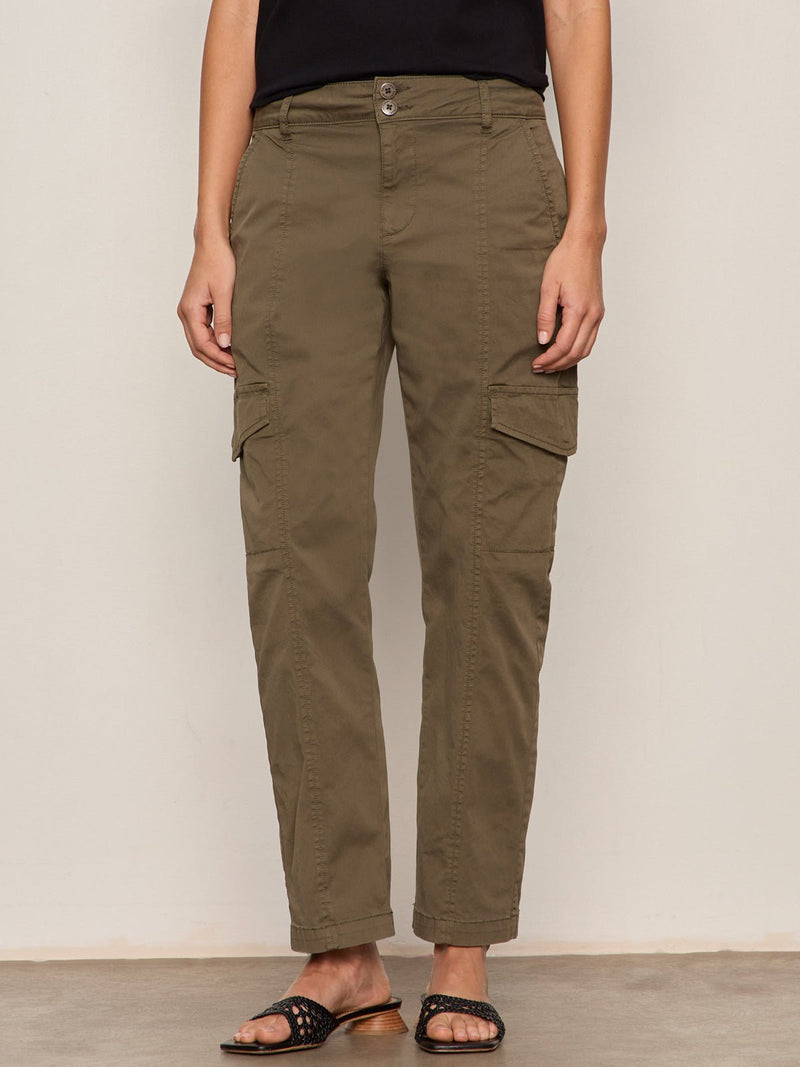 Rebel Straight Crop Pant Fatigue