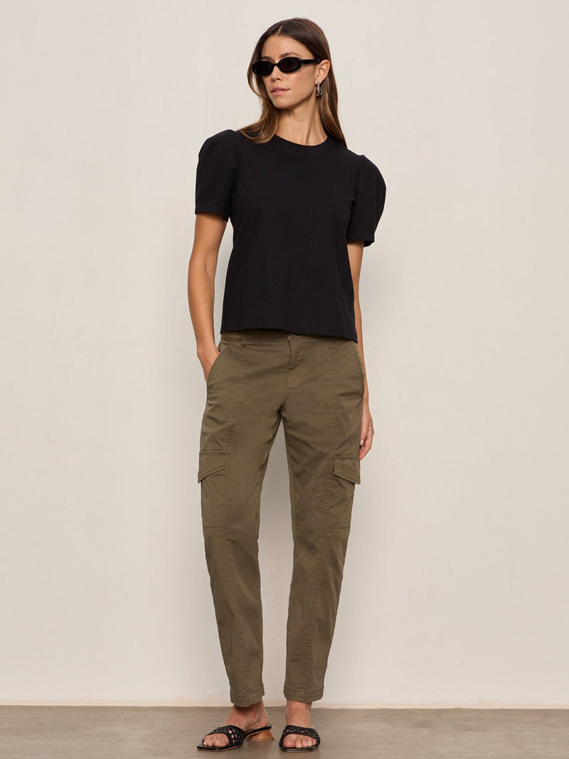 Rebel Straight Crop Pant Fatigue alt 5