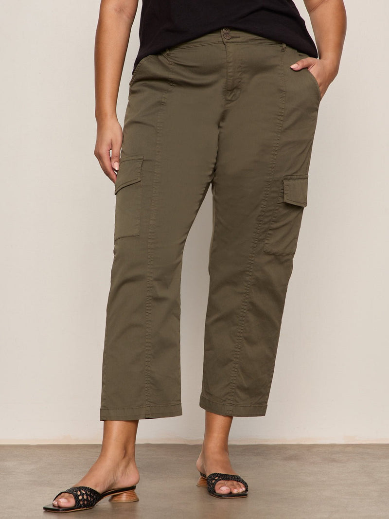 Rebel Straight Crop Pant Fatigue Extended Sizing