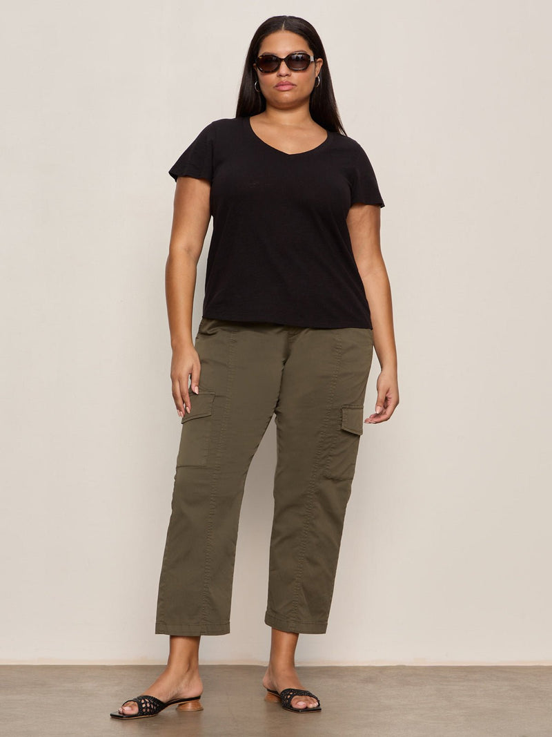 Rebel Straight Crop Pant Fatigue Extended Sizing alt 4