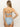 Refresh Rib Bandeau Bikini Top Blue Chateau - Sanctuary Clothing