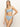 Refresh Rib Bandeau Bikini Top Blue Chateau - Sanctuary Clothing