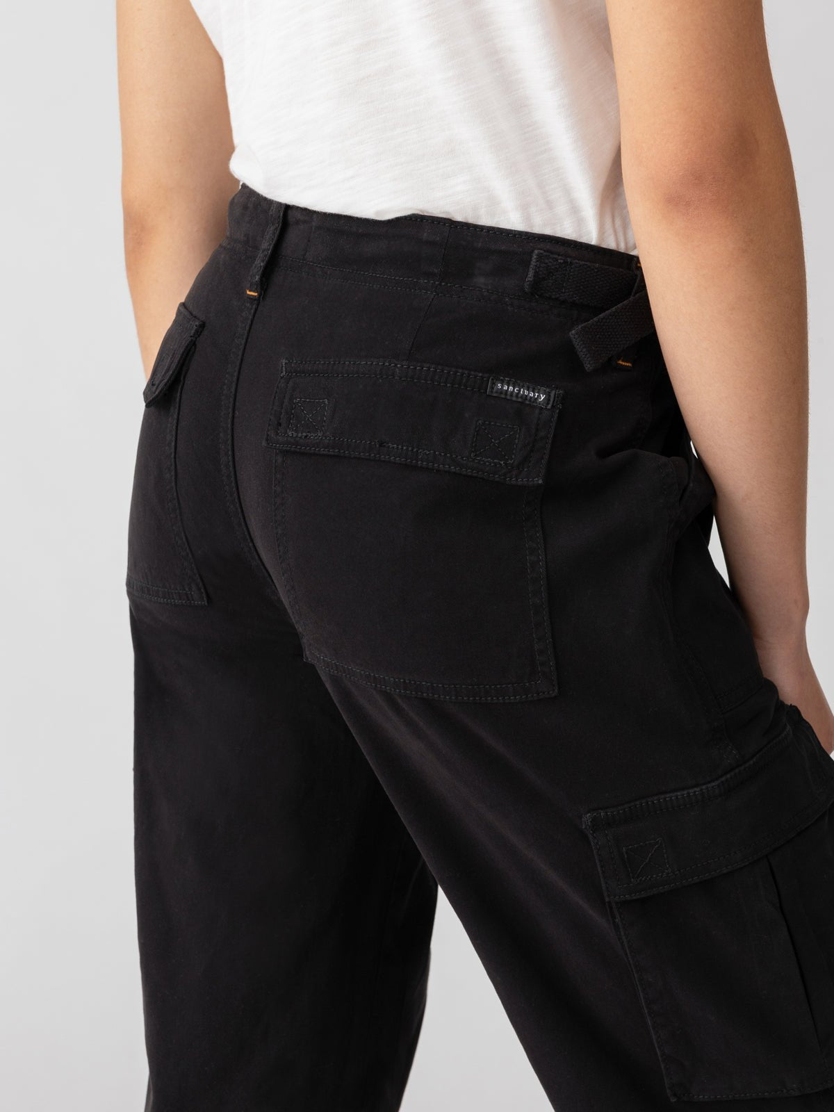 Reissue Cargo Standard Rise Pant Black - Sanctuary Clothing