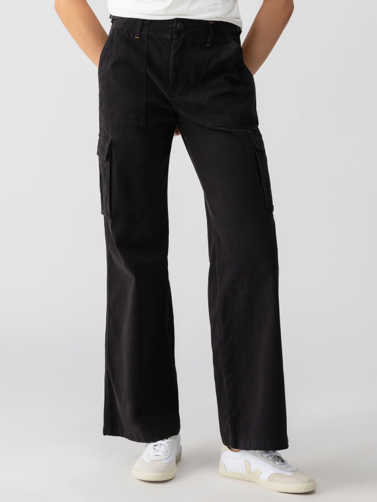 Reissue Cargo Standard Rise Pant Black - Sanctuary Clothing