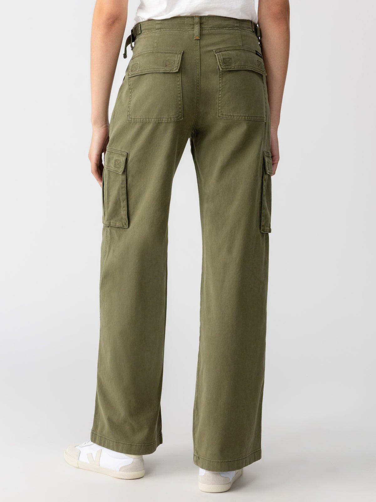 Reissue Cargo Standard Rise Pant Mossy Green - Sanctuary Clothing