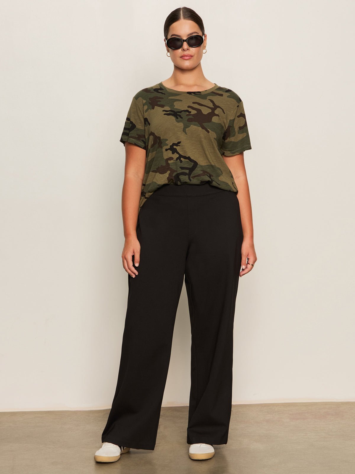 Runway Ponte Trouser Black Extended Sizing - Sanctuary Clothing