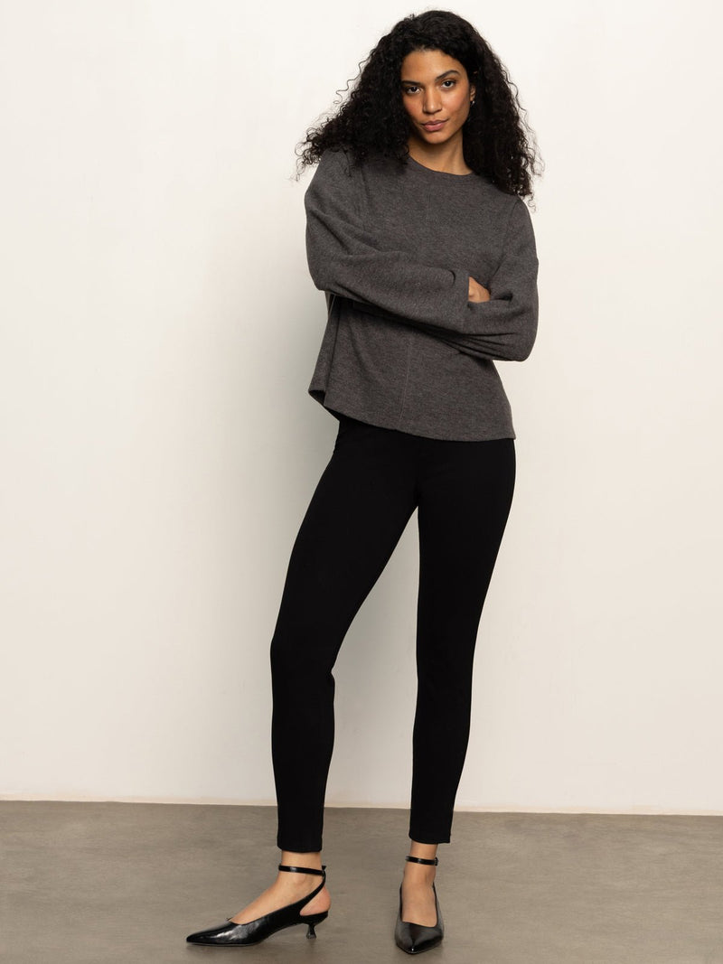 Runway Semi High Rise Legging Black alt 5