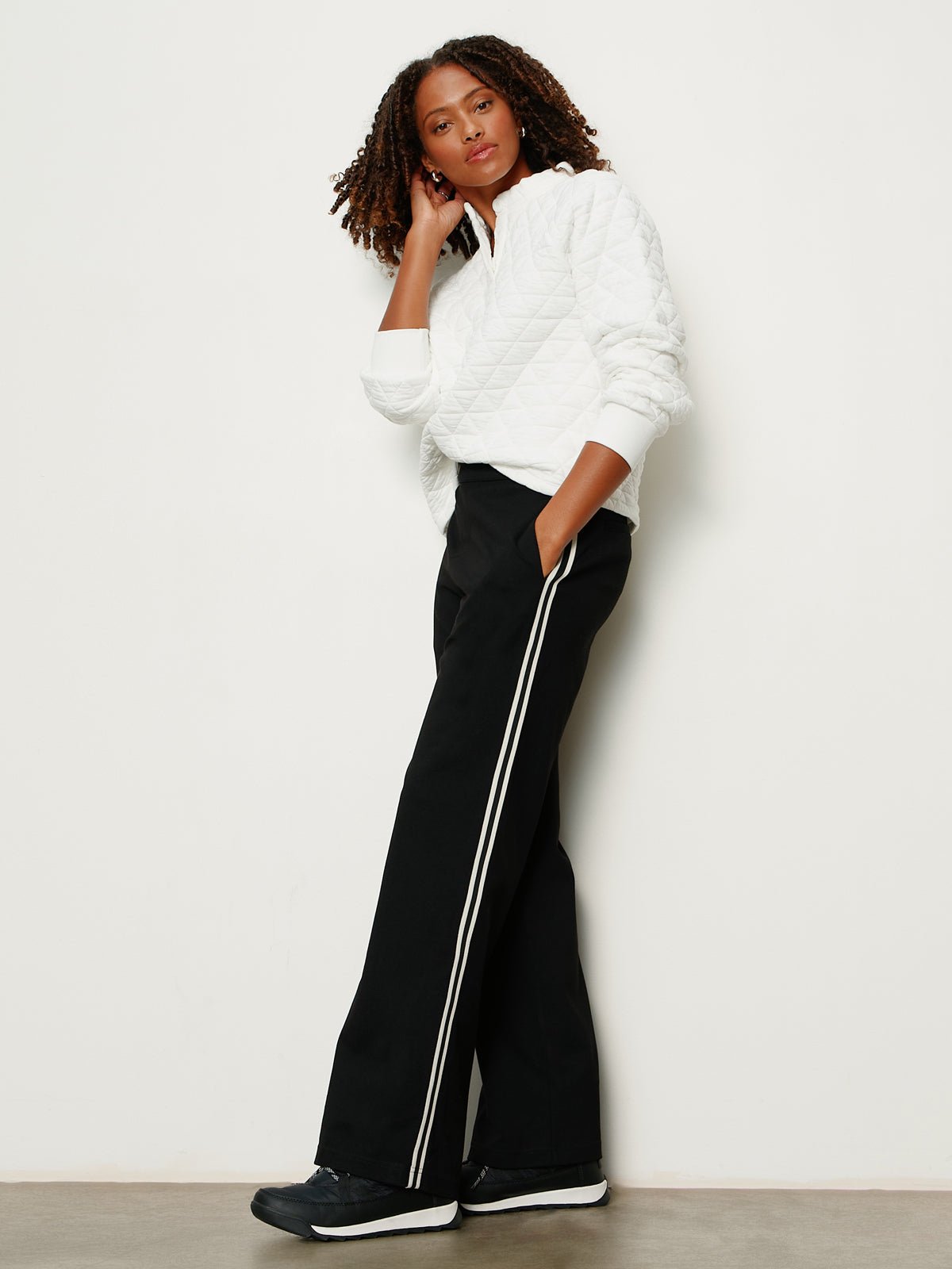 Runway Track Pant Black - Sanctuary Clothing