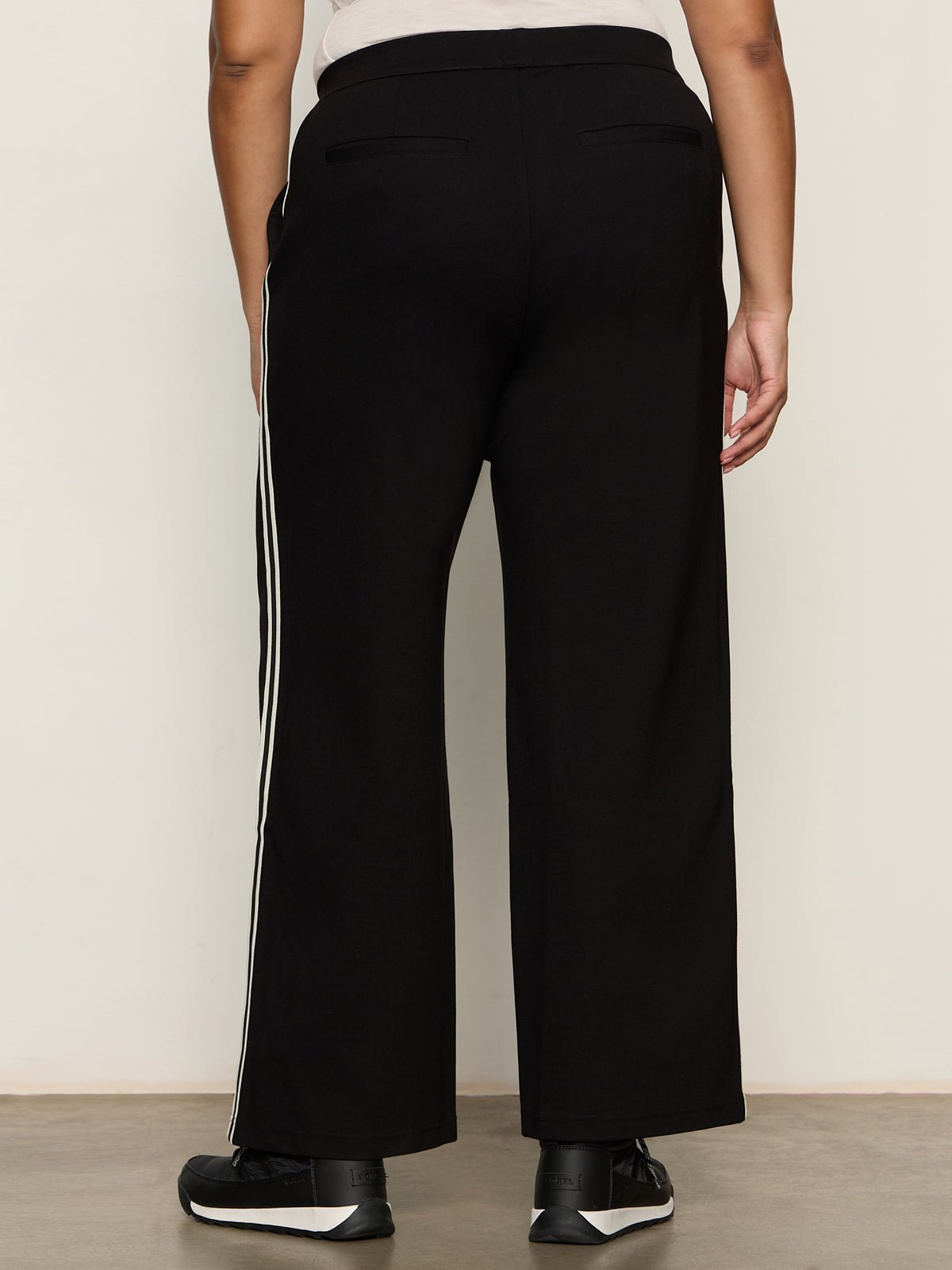Runway Track Pant Black Extended Sizing - Sanctuary Clothing