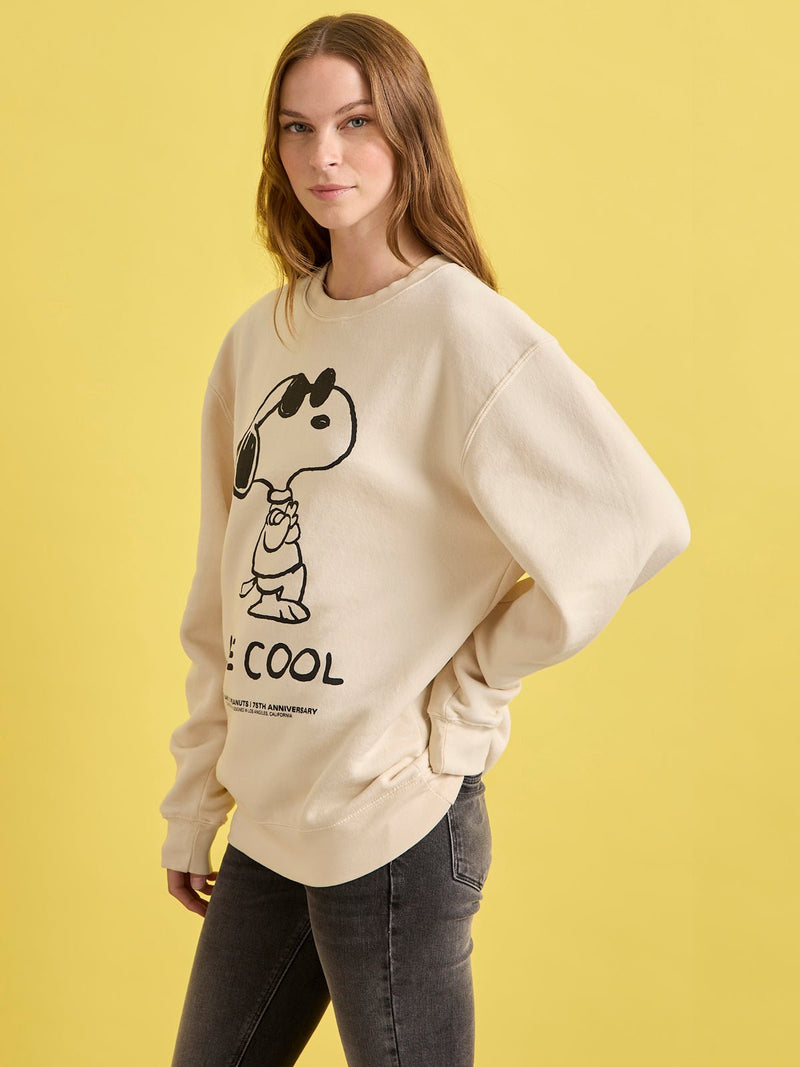 Sanctuary x PEANUTS 75th Anniversary Joe Cool Sweatshirt Collagen alt 2