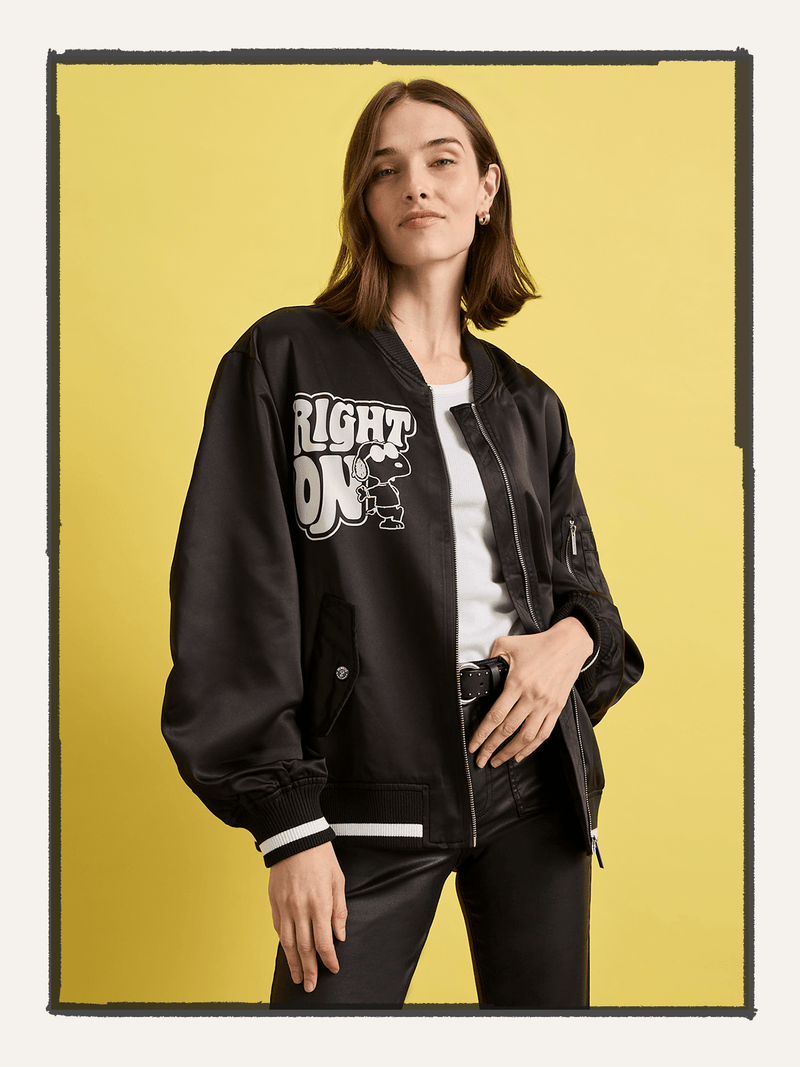 Sanctuary x PEANUTS 75th Anniversary Right On Jacket