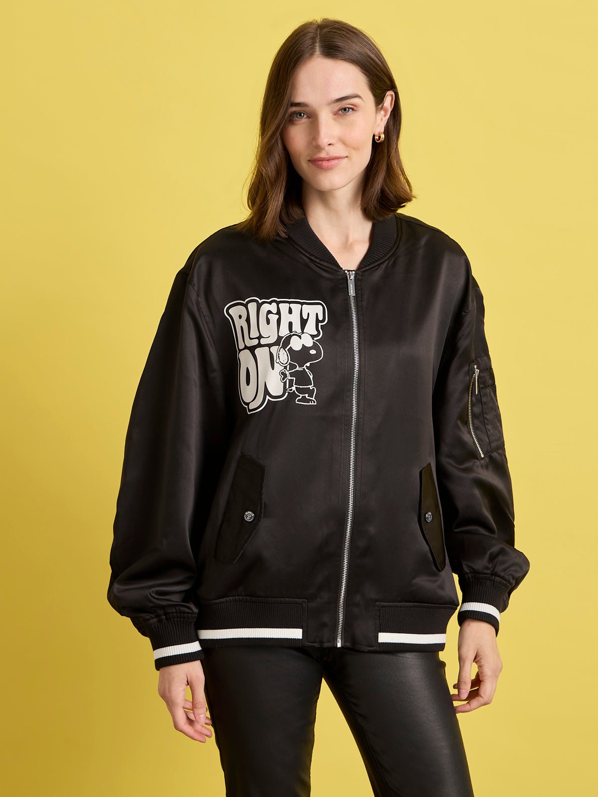 Sanctuary x PEANUTS 75th Anniversary Right On Jacket - Sanctuary Clothing