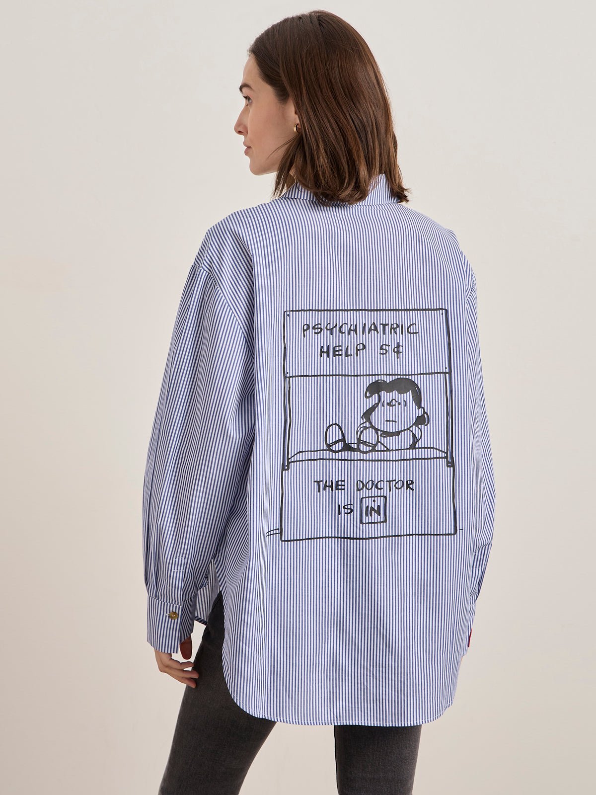 Sanctuary x PEANUTS 75th Anniversary The Doctor Is In Shirt - Sanctuary Clothing