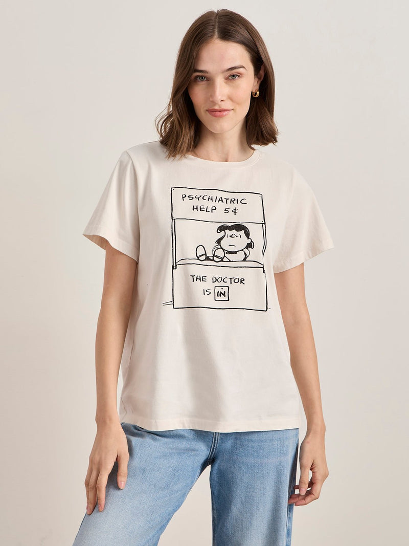 Sanctuary x PEANUTS 75th Anniversary The Doctor Is In Tee alt 4