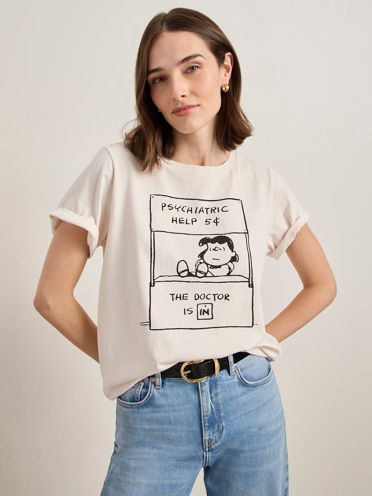 Sanctuary x PEANUTS 75th Anniversary The Doctor Is In Tee - Sanctuary Clothing