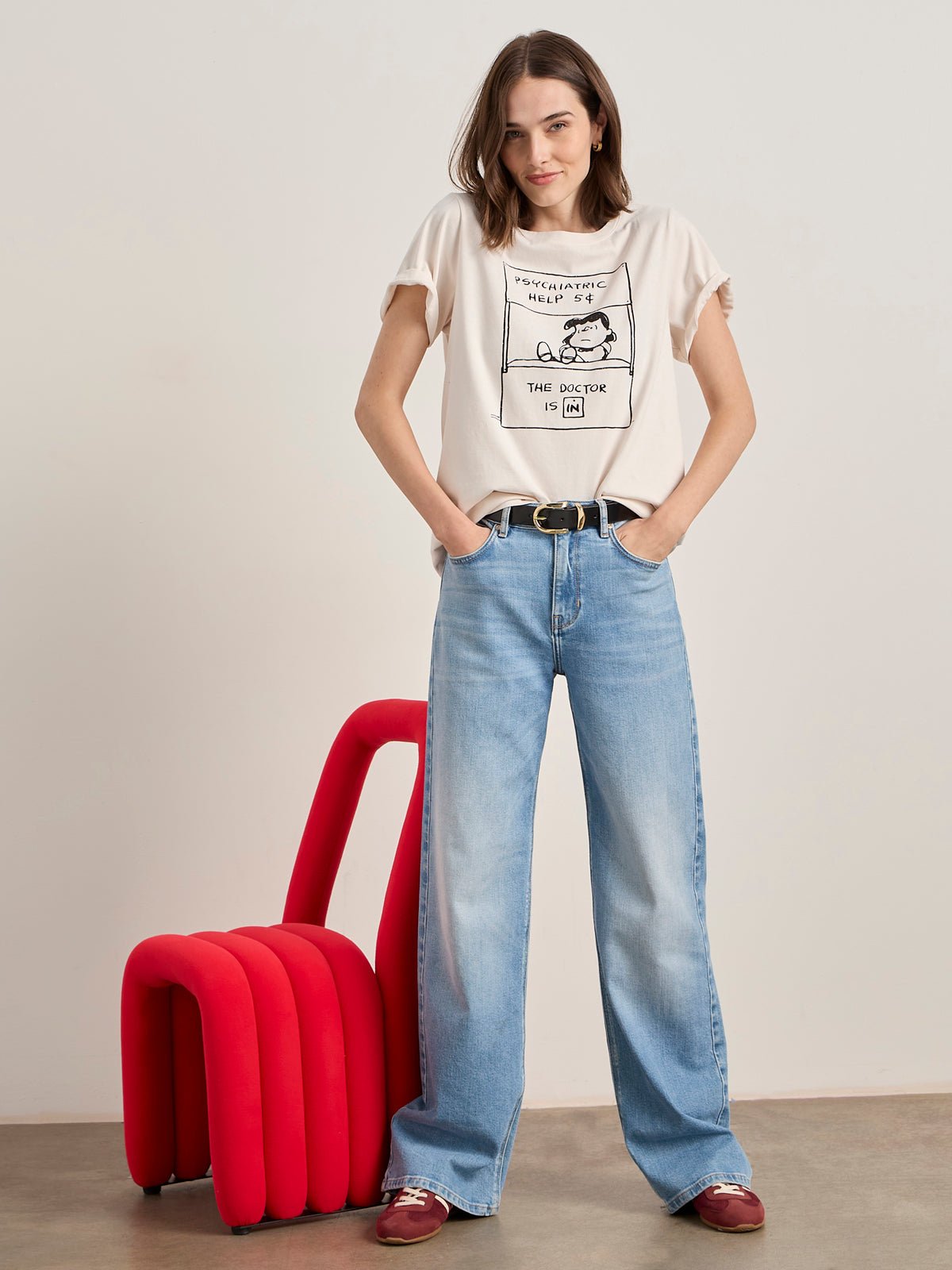 Sanctuary x PEANUTS 75th Anniversary The Doctor Is In Tee - Sanctuary Clothing