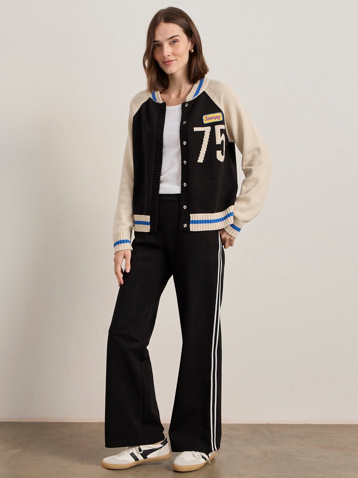 Sanctuary x PEANUTS 75th Anniversary Varsity Sweater - Sanctuary Clothing