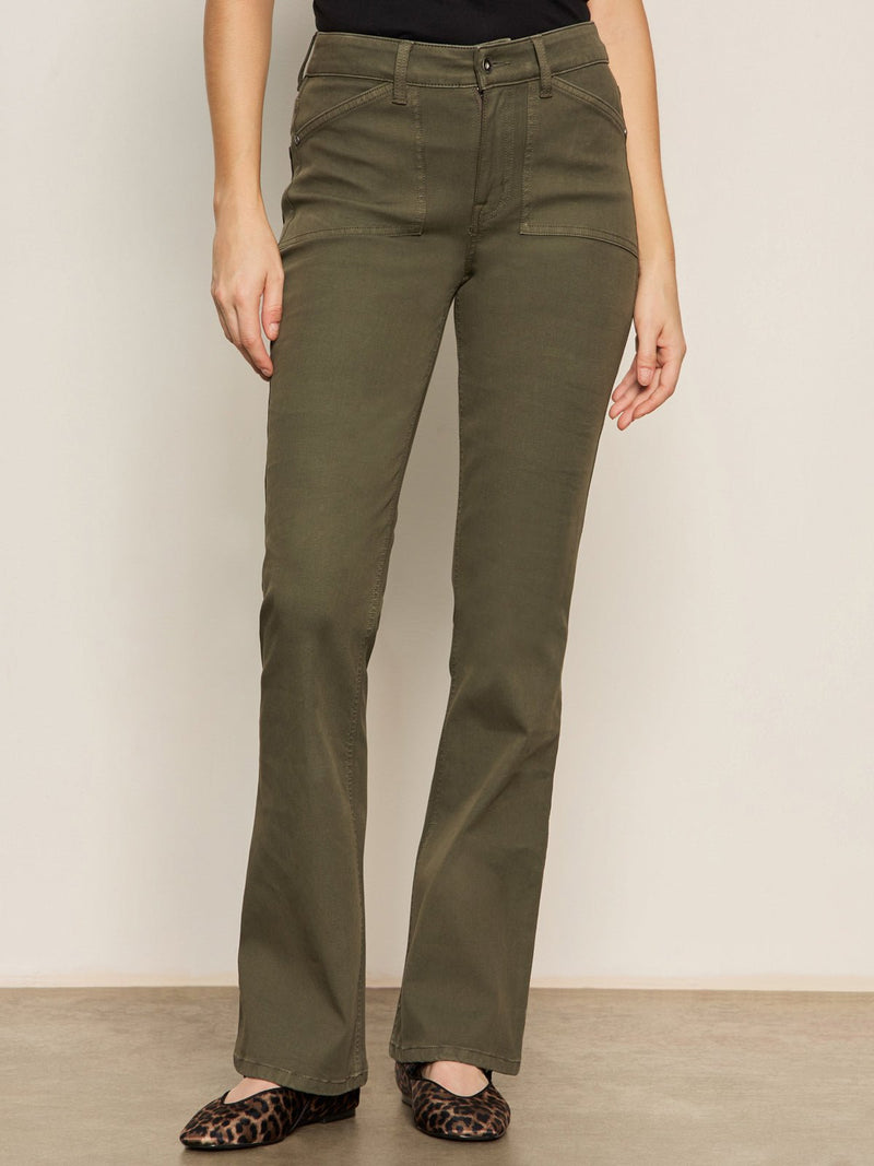 Sculpted Brook Bootcut Pant Kalamata
