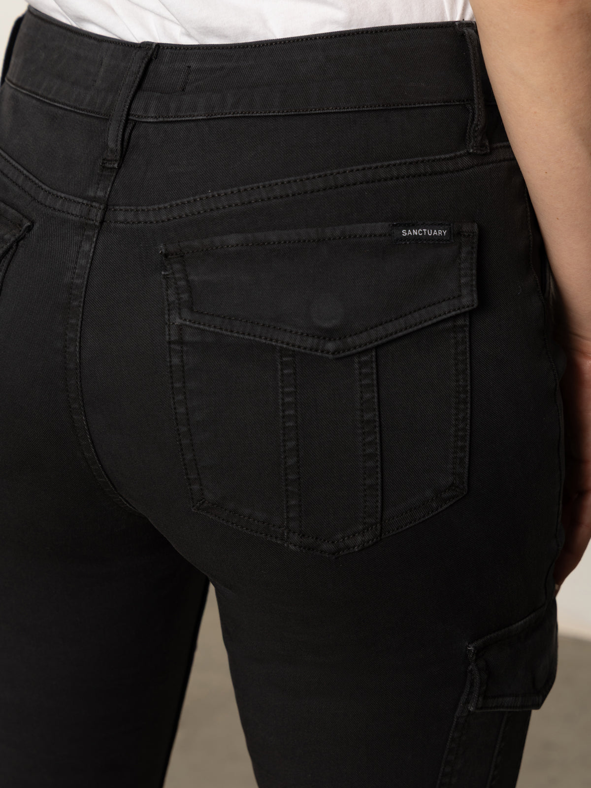 Sculpted Hayden Bootcut Standard Rise Pant Black - Sanctuary Clothing