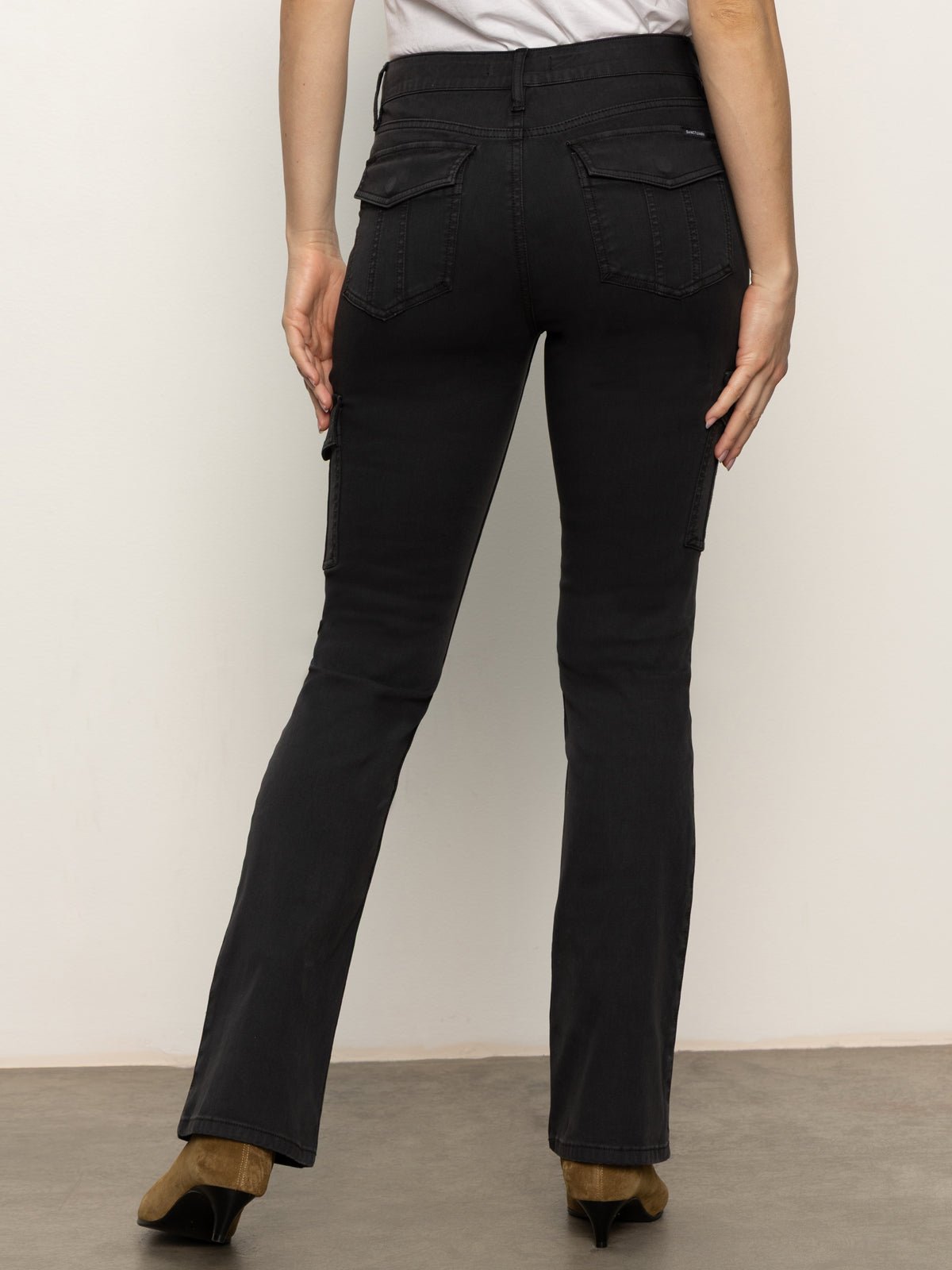 Sculpted Hayden Bootcut Standard Rise Pant Black - Sanctuary Clothing