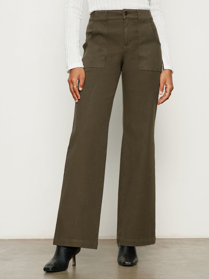 Sculpted Insider Wide Leg Pant Timber