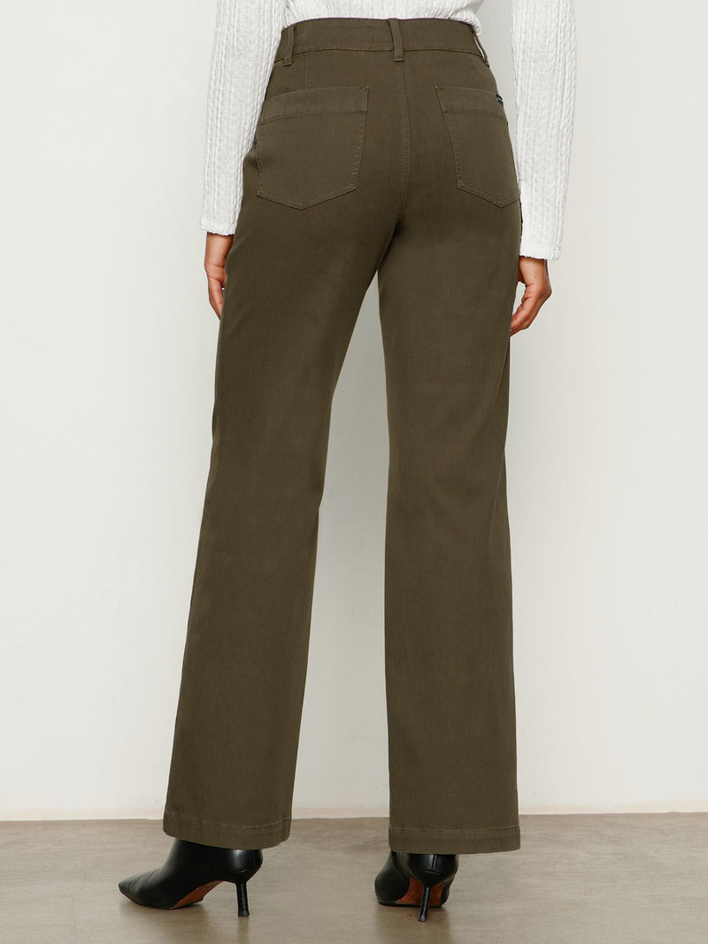 Sculpted Insider Wide Leg Pant Timber alt 2