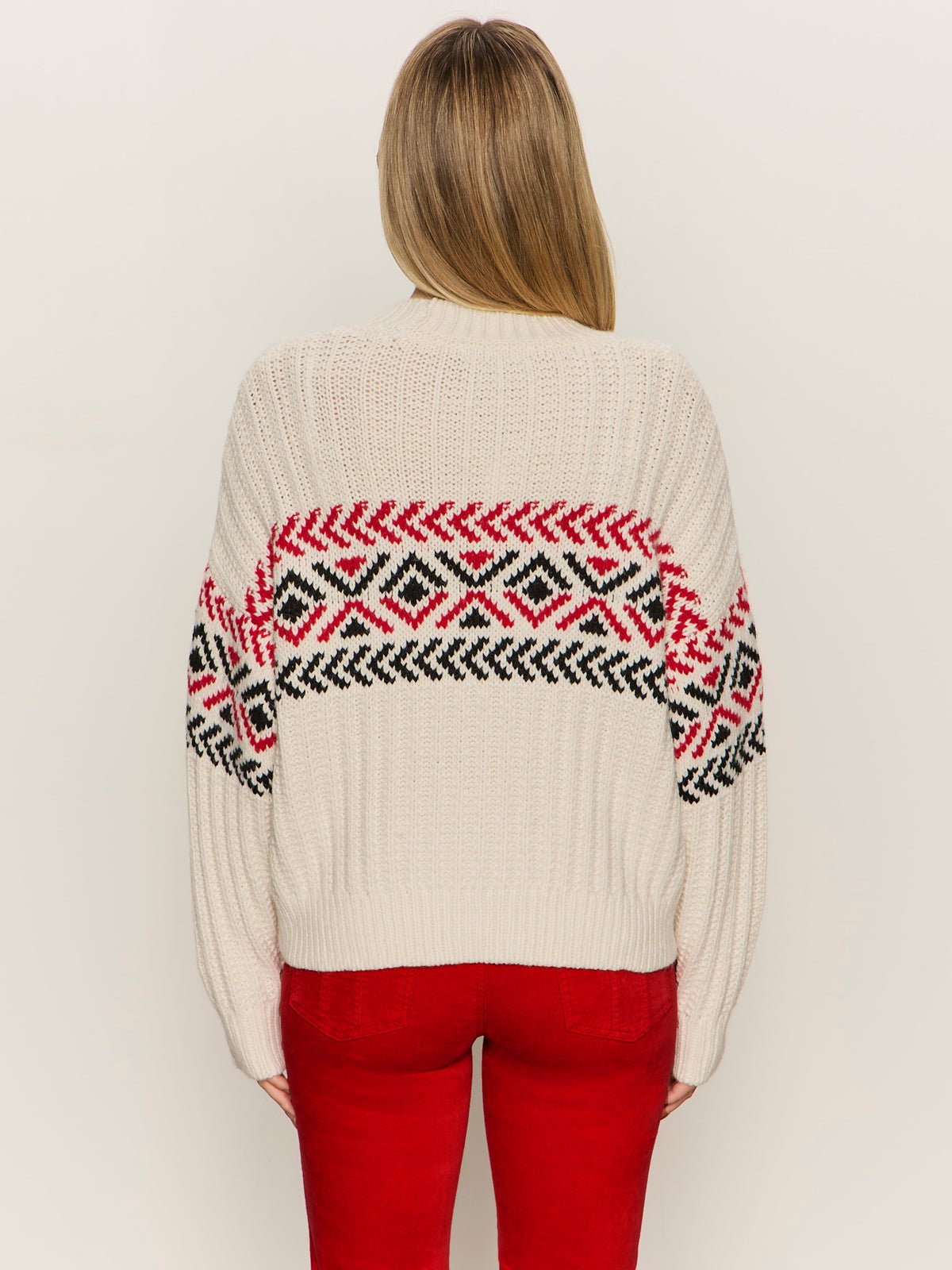 Send It Sweater Chalk Multi - Sanctuary Clothing