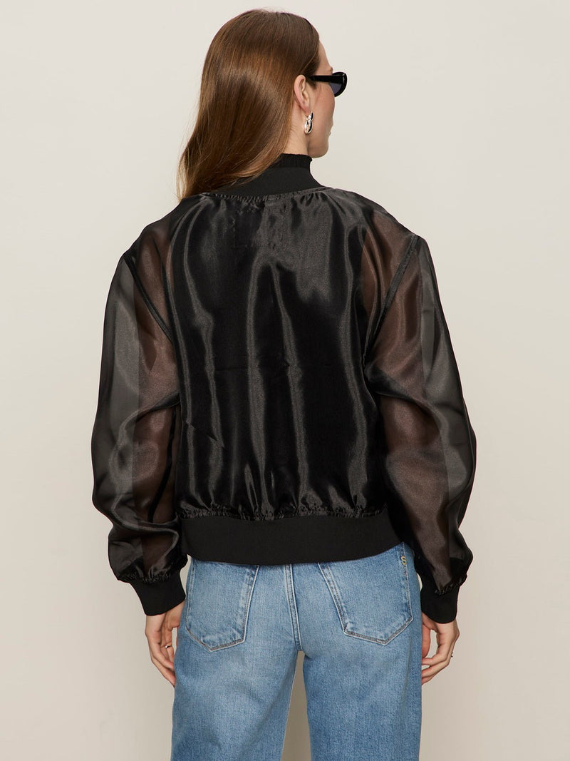 Shane Organza Bomber Black alt 3