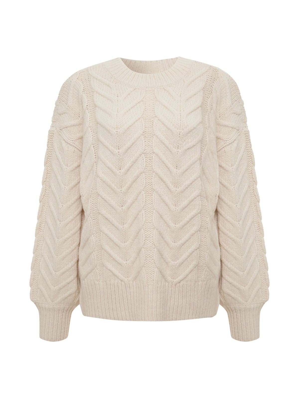 Snow Bunny Statement Sweater Chalk - Sanctuary Clothing