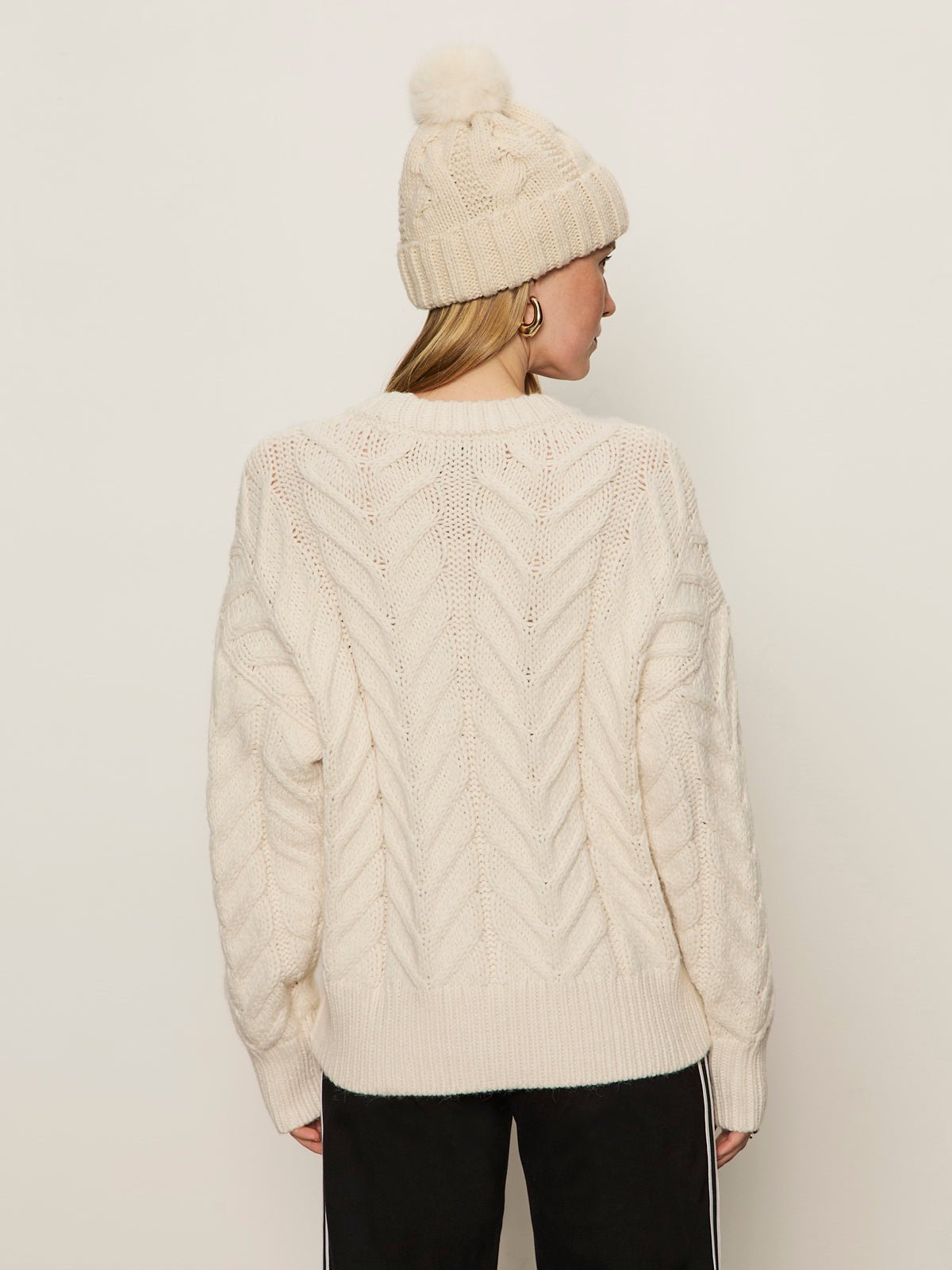 Snow Bunny Statement Sweater Chalk - Sanctuary Clothing