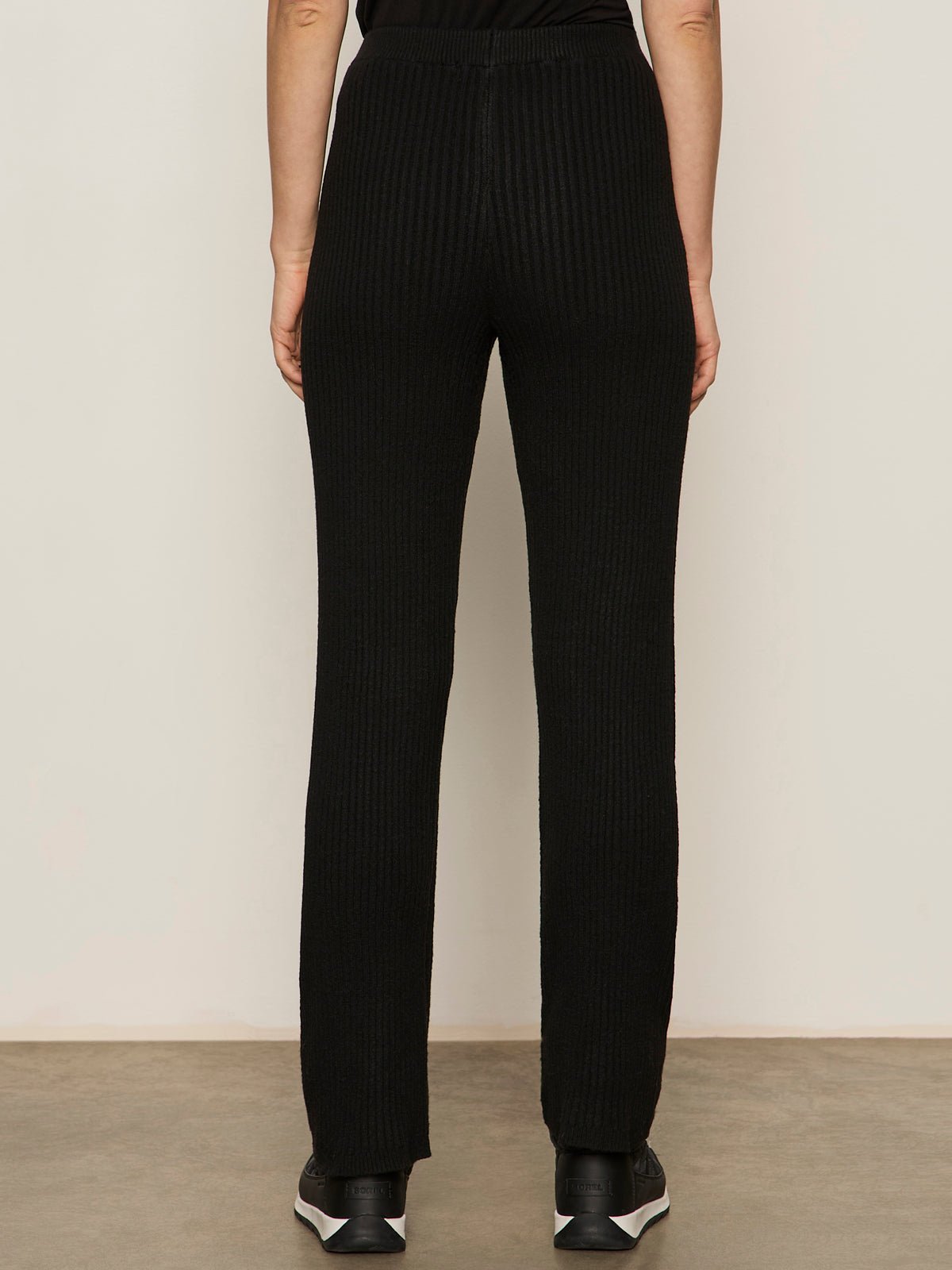 So Soft Ribbed Sweater Legging Black - Sanctuary Clothing